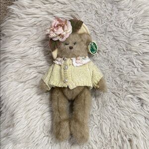 The Bearington Collection Bear Joyce
143128 Plush Stuffed Animal Toy With Tags‎